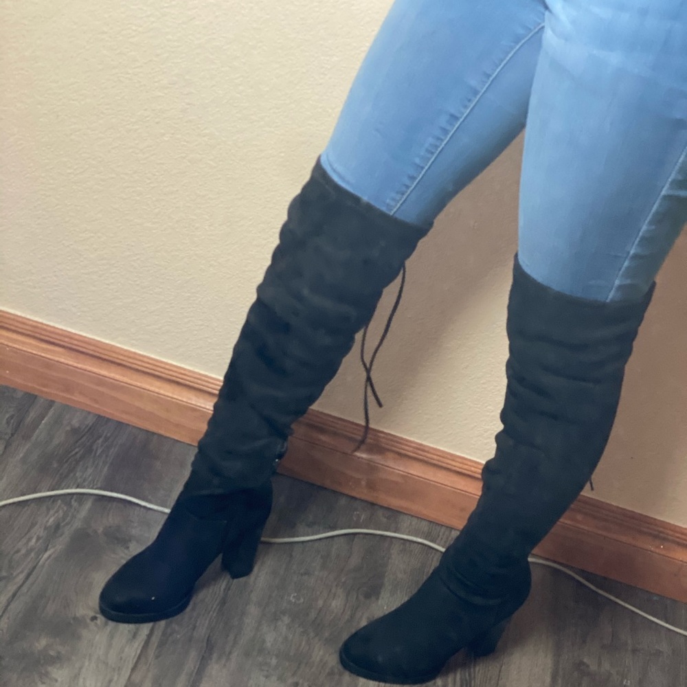 Knee high boots